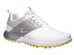 Callaway Nitro Blaze Golf Shoes-White/Yellow - Image 3