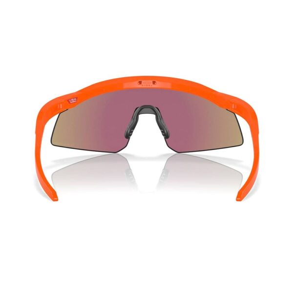 OAKLEY Hydra Sunglasses - Prizm Sapphire/Neon Orange - Image 6
