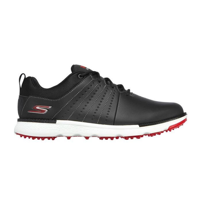 214004-bkrd_3_5.jpg SKECHERS Men's Elite Tour SL MD Spikeless Golf Shoes - Black/Red - Image 1