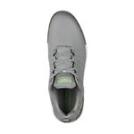 SKECHERS Men's Elite Tour SL MD Spikeless Golf Shoes - Grey/Lime - Image 5
