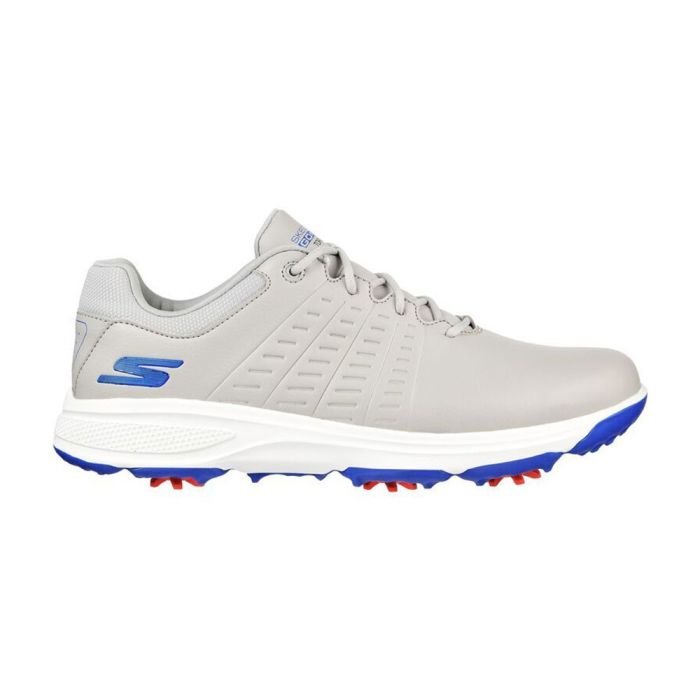 214027-gybl-torque-2_2.jpg SKECHERS Men's Torque 2 MD Spiked Golf Shoes - Gray/Blue - Image 1