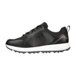 SKECHERS Men's Elite 5 Sport MD Spikeless Golf Shoes - Black/White - Image 2