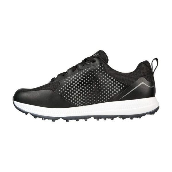 SKECHERS Men's Elite 5 Sport MD Spikeless Golf Shoes - Black/White - Image 2