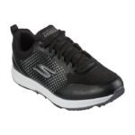 SKECHERS Men's Elite 5 Sport MD Spikeless Golf Shoes - Black/White - Image 4