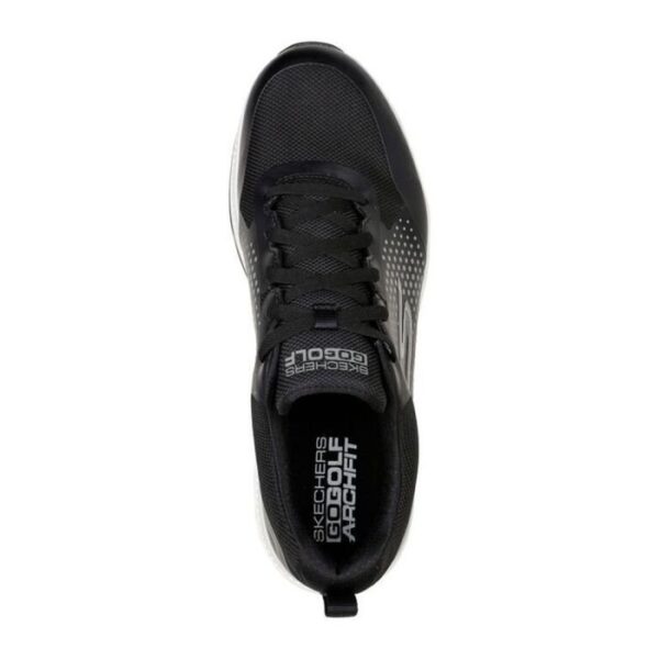 SKECHERS Men's Elite 5 Sport MD Spikeless Golf Shoes - Black/White - Image 5
