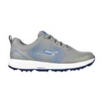 SKECHERS Men's Elite 5 Sport MD Spikeless Golf Shoes - Gray/Blue
