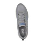 SKECHERS Men's Elite 5 Sport MD Spikeless Golf Shoes - Gray/Blue - Image 4