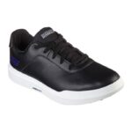 SKECHERS Men's Drive 5 MD Spikeless Golf Shoes - Black/White - Image 4