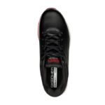 SKECHERS Men's Elite 5 GF MD Spikeless Golf Shoes - Black/Red - Image 2