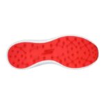 SKECHERS Men's Max 3 MD Spikeless Golf Shoes - Gray/Red - Image 3