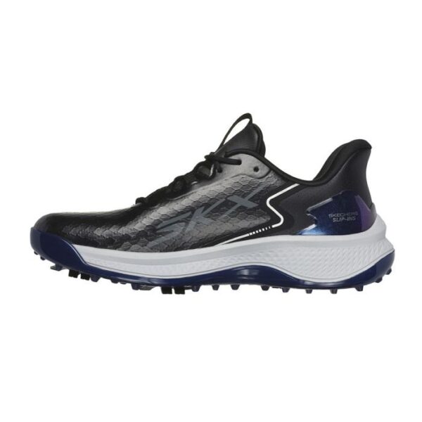 SKECHERS Men's Blade GF Slip-Ins MD Spiked Golf Shoes - Black - Image 4