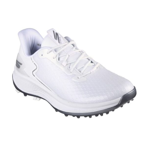 SKECHERS Men's Blade GF Slip-Ins MD Spiked Golf Shoes - White - Image 5