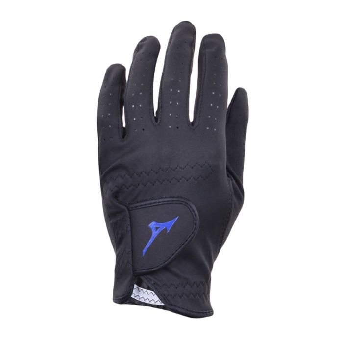 2_1_.jpg Mizuno Tashoku Suede Golf Gloves-Black - Image 1