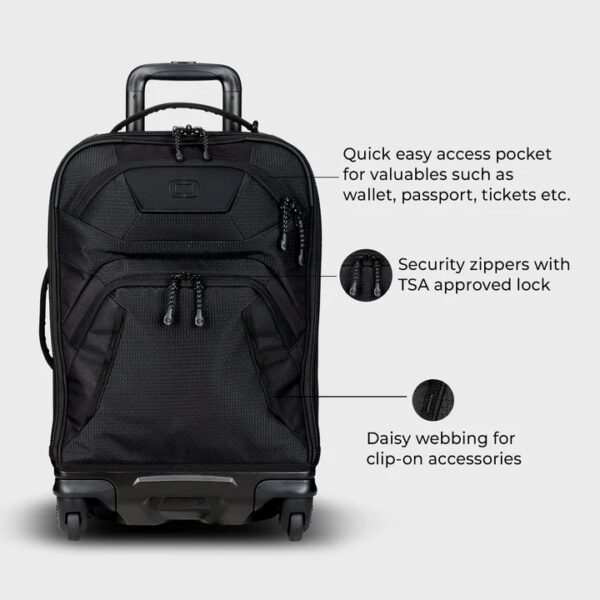 Ogio Renegade Pro 22" Luggage - Black - Image 2