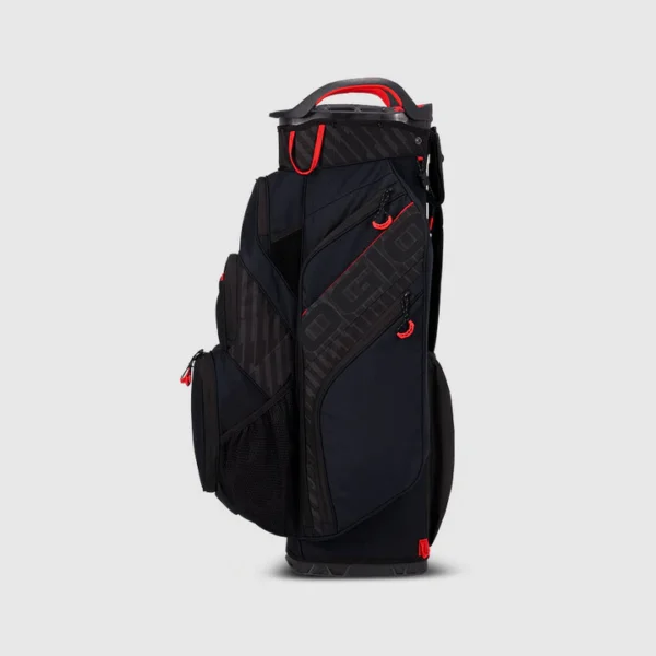 OGIO WOODE GOLF CART BAG-BLACK/RED - Image 3