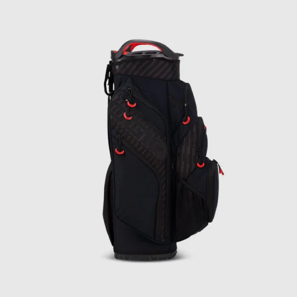 OGIO WOODE GOLF CART BAG-BLACK/RED - Image 4