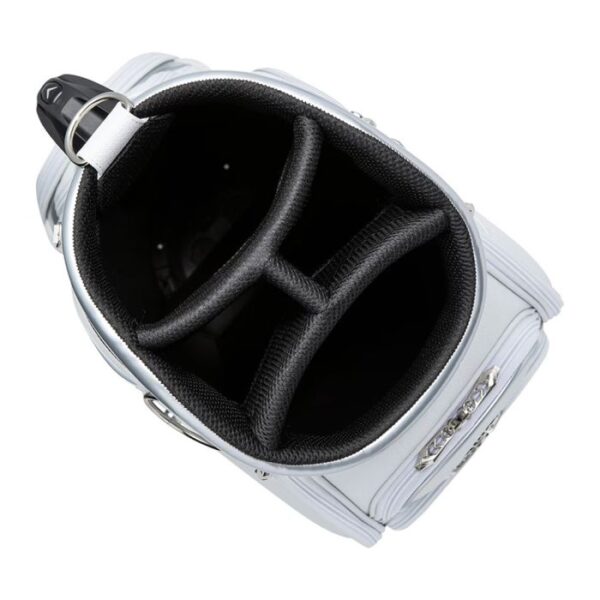 Callaway Exia Cart Bag-Black/Silver - Image 2