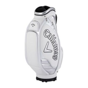 Callaway Exia Cart Bag-White/Silver
