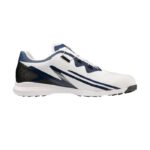 MIZUNO Men’s Nexlite WG Boa WD Spikeless Golf Shoes - White/Navy - Image 4