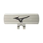 Mizuno Golf Cap Marker with Brush:Silver