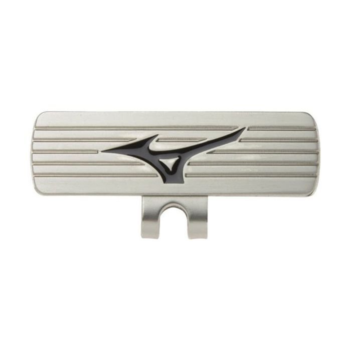 5ljd183300_1_1_1.jpg Mizuno Golf Cap Marker with Brush:Silver - Image 1