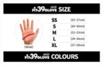 Fit39 EX All Weather Japanese Glove-Aqua/White - Image 3