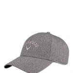 Callaway Golf Heather Grey & Pink Logo Liquid Metal Cap