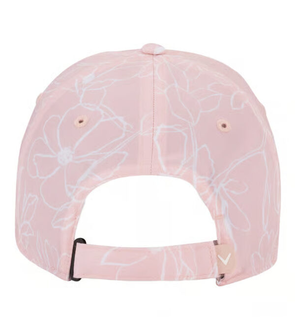 Callaway Golf Heritage Twill Pink Cotton Printed Medium Baseball Cap - Image 5