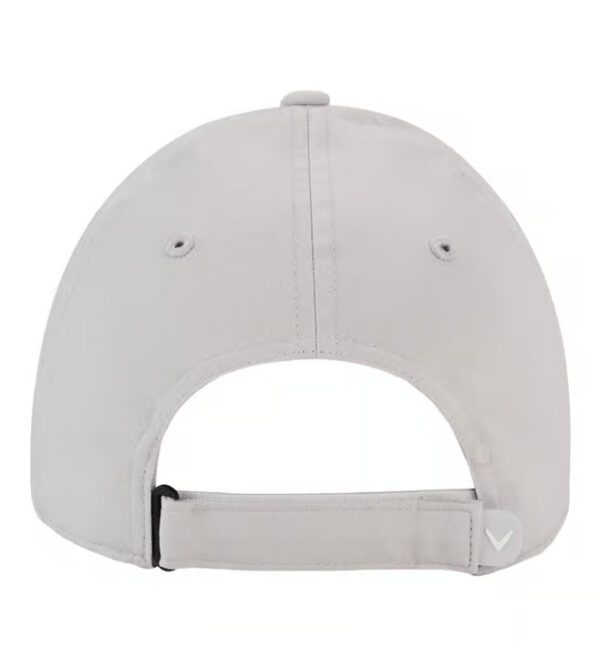 Callaway Golf Heritage Twill Silver Cotton Medium Baseball Cap-Silver - Image 3