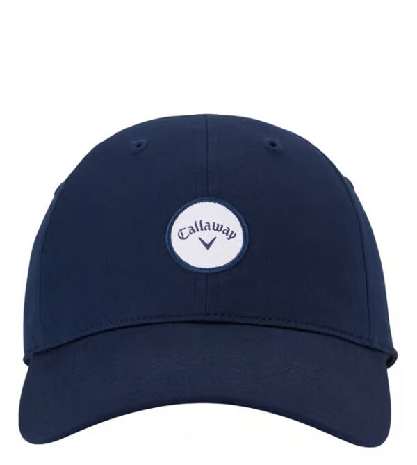 Callaway Golf Heritage Twill Navy Cotton Medium Baseball Cap - Image 2