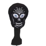 Creative Driver Head Cover - Black Skull