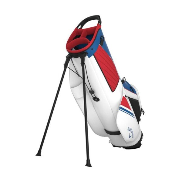 Callaway Chase Stand Bag-Blue/White/Red - Image 3