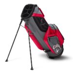 Callaway 2022 XSeries Stand Bag:RED/TITANIUM/WHITE - Image 2