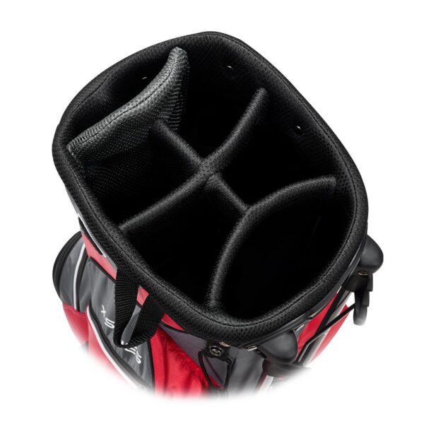 Callaway 2022 XSeries Stand Bag:RED/TITANIUM/WHITE - Image 3