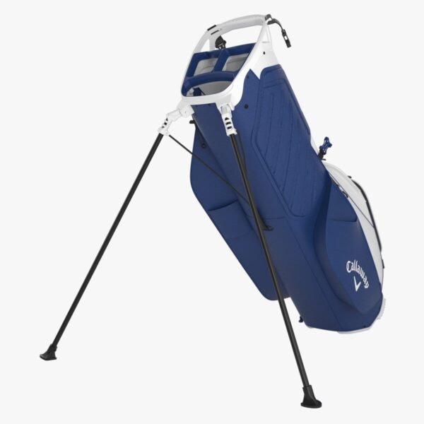 Callaway Hyperlite Zero Stand Bag-White/Blue - Image 4