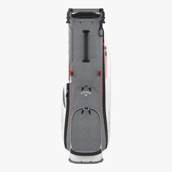 Callaway Hyperlite Zero Stand Bag-Charcoal/White/Orange - Image 2