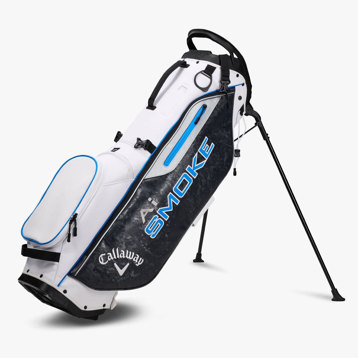 Callaway Ai Smoke Staff Stand Bag:Black - Golf Mart India