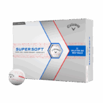 Callaway Supersoft Splatter 360 Golf Balls - Red