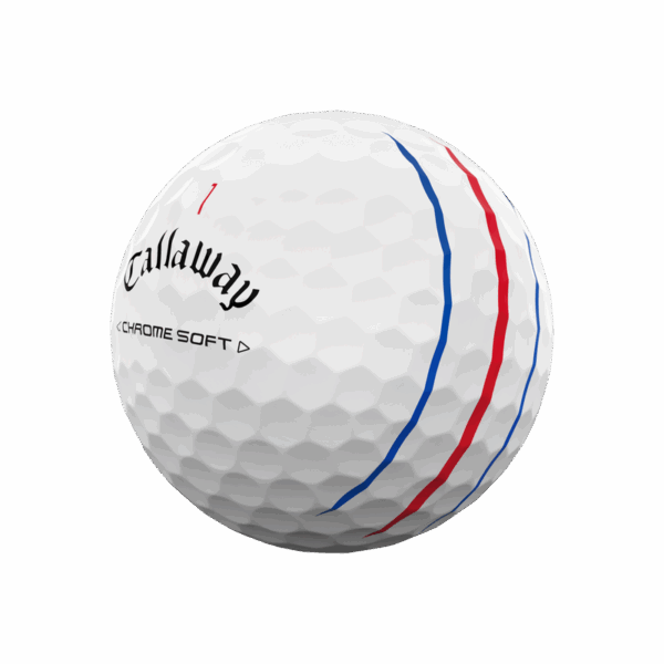 Callaway Chrome Soft Triple Track Balls - White - Image 2