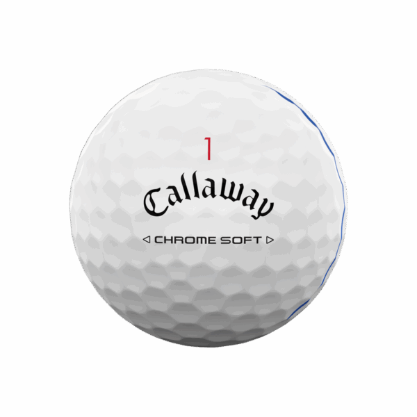 Callaway Chrome Soft Triple Track Balls - White - Image 3