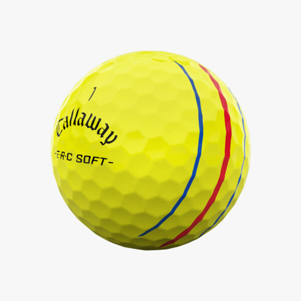Callaway ERC Soft Triple Track Balls - Yellow - Image 5