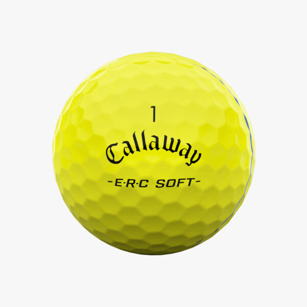 Callaway ERC Soft Triple Track Balls - Yellow - Image 4