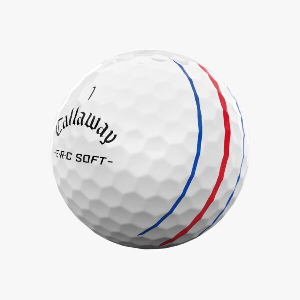 Callaway ERC Soft Triple Track Golf Balls - White - Image 2
