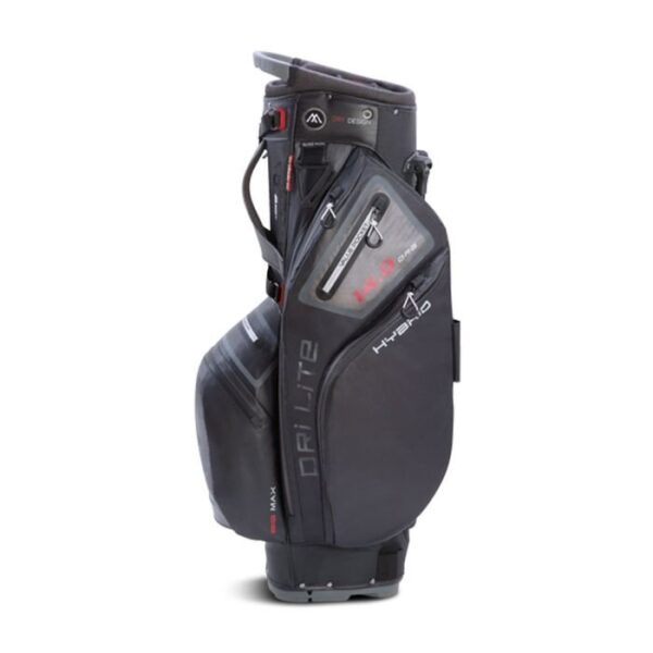 Big Max Dri Lite Hybrid 2 Stand Bag-Black - Image 2
