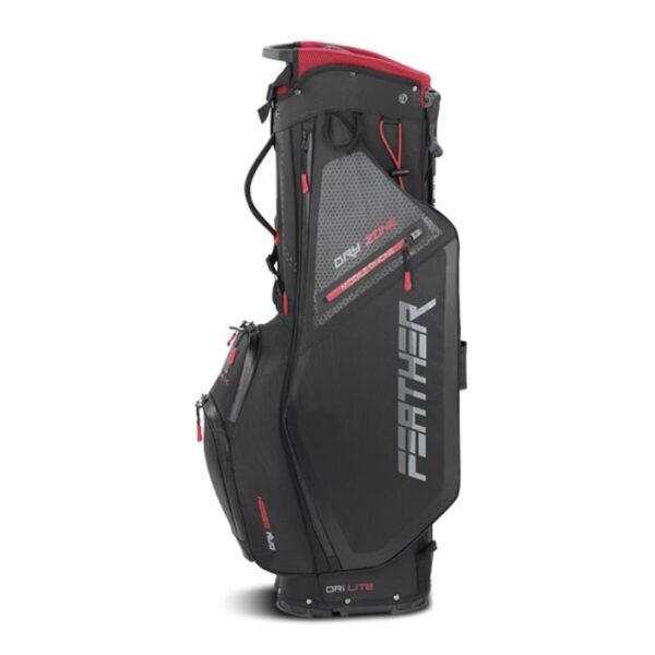 Big Max Dri Lite Feather Stand Bag-Black - Image 2