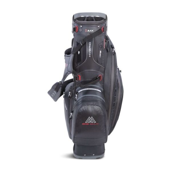 Big Max Dri Lite Hybrid 2 Stand Bag-Black - Image 3