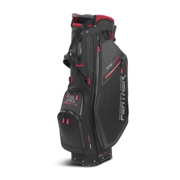 Big Max Dri Lite Feather Stand Bag-Black - Image 3