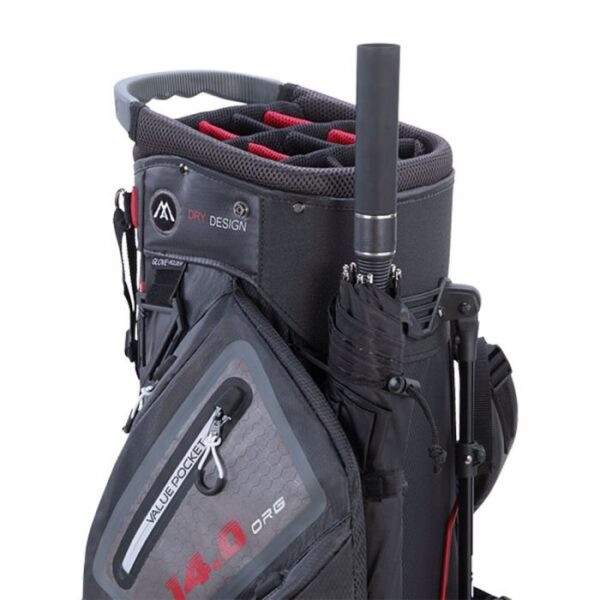 Big Max Dri Lite Hybrid 2 Stand Bag-Black - Image 5