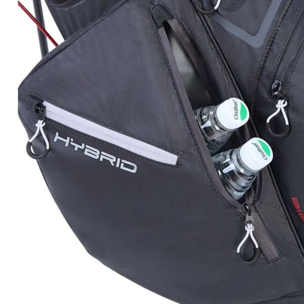 Big Max Dri Lite Hybrid 2 Stand Bag-Black - Image 6