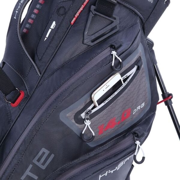 Big Max Dri Lite Hybrid 2 Stand Bag-Black - Image 7